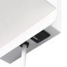 Wandleuchte mit USB-Wireless-Ladestation und Stoffschirm Myrik Katalog