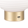 Moderne LED-Tischlampe mit wiederaufladbarer Batterie Naira Rabatte
