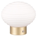 Moderne LED-Tischlampe mit wiederaufladbarer Batterie Naira Katalog