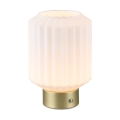 Elegante moderne LED-Tischlampe, wiederaufladbar Arina Aktion