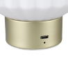 Elegante moderne LED-Tischlampe, wiederaufladbar Arina Sales