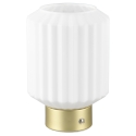 Elegante moderne LED-Tischlampe, wiederaufladbar Arina Rabatte