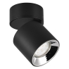 LED-Deckenstrahler schwarz schwenkbar modernes Design Sirio Auswahl