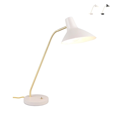 Elegante, verstellbare Tischlampe aus goldfarbenem Metall Jarak Aktion