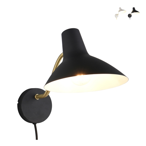 Moderne Wandleuchte aus Metall mit verstellbarem Arm Lumio Aktion