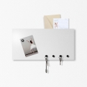 Moderner Wand-Schlüsselhalter mit magnetischer Tafel Mini 