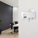 Moderner Wand-Schlüsselhalter mit magnetischer Tafel Mini 