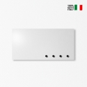 Moderner Wand-Schlüsselhalter mit magnetischer Tafel Mini Eigenschaften