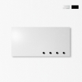 Moderner Wand-Schlüsselhalter mit magnetischer Tafel Mini Aktion