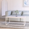 Couchtisch zeitgenössisch 100x60x45cm mit Marmoreffekt Corniola Verkauf