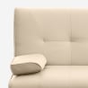 2-Sitzer Kunstleder Schlafsofa mit Armlehnen Olivina für Zuhause und öffentliche Plätze bereit zu schlafen Auswahl