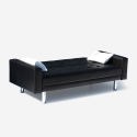 Agata Kunstleder 2-Sitzer Schlafsofa bereit zu schlafen Katalog