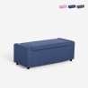 Sitzbank mit Stauraum aus Stoff für das Schlafzimmer und den Eingang Merak Aktion