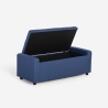 Sitzbank mit Stauraum aus Stoff für das Schlafzimmer und den Eingang Merak Angebot