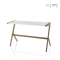 Schreibtisch Büro modern im minimalistischen Holzdesign Allison Aktion