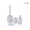Badezubehör-Set in modernem Design aus Harz Dakar Aktion