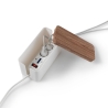 Kabelbox aus ABS mit Deckel in Holzoptik Earl Verkauf