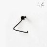 Moderner Kinny Toilettenrollenhalter zur Wandmontage in mattem Metall Aktion
