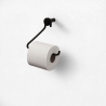 Moderner Kinny Toilettenrollenhalter zur Wandmontage in mattem Metall Verkauf