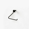 Moderner Kinny Toilettenrollenhalter zur Wandmontage in mattem Metall Angebot