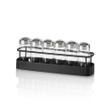 Küchen-Gewürzhalter mit 6-teiligem Glasbehälter-Set Lyu Aktion