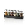 Küchen-Gewürzhalter mit 6-teiligem Glasbehälter-Set Lyu Verkauf