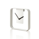 Moderne Metall-Wanduhr und Tischuhr 20x20cm Design Nova Angebot