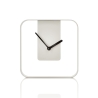 Moderne Metall-Wanduhr und Tischuhr 20x20cm Design Nova Verkauf
