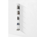 Regal offenes Design mit 6 Regalböden, modernes Design Soft Verkauf
