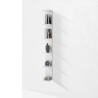 Regal offenes Design mit 6 Regalböden, modernes Design Soft Verkauf