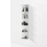 Regal offenes Design mit 6 Regalböden, modernes Design Soft Sales