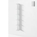 Regal offenes Design mit 6 Regalböden, modernes Design Soft Aktion