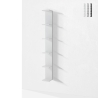 Regal offenes Design mit 6 Regalböden, modernes Design Soft Aktion