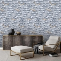Meer Design Tapete für Wohnzimmer und Schlafzimmer Wellen und Wale Aktion