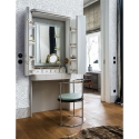Schicke blau-weiße Damast-Tapete für Wohnzimmer und Schlafzimmer Sales