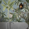Dschungel-Tapete mit floralen Naturmotiven für Wohnzimmer und Kinderzimmer Jungla Lagerbestand