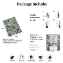 Dschungel-Tapete mit floralen Naturmotiven für Wohnzimmer und Kinderzimmer Jungla Modell