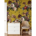 Vintage selbstklebende Blumen-Tapete für Wohnzimmer Rinascimento Verkauf