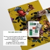 Vintage selbstklebende Blumen-Tapete für Wohnzimmer Rinascimento Sales