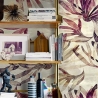 Moderne elegante Tapete für Wohnzimmer und Schlafzimmer Alghe Verkauf