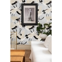Moderne elegante Tapete für Wohnzimmer und Kinderzimmer Aironi Grigi Auswahl