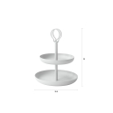 Metall-Etagere mit 2 Ebenen Nik Eigenschaften