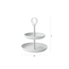 Metall-Etagere mit 2 Ebenen Nik Eigenschaften
