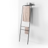 Schwarzer Wandgarderobe Toru aus Metall Verkauf