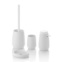 Badezimmer-Set: Seifenspender, Becher, Seifenschale und WC-Bürstenhalter Trendy Katalog