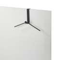 Türgarderobe aus schwarzem Metall Trim Aktion