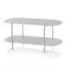 Moderner Couchtisch aus Metall mit Ablage Vitko Angebot