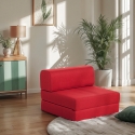Sesselbett klappbar platzsparend 2in1 aus Stoff Betty Sales