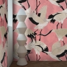 Elegante selbstklebende Tapete für Wohnzimmer Aironi Rosa Sales