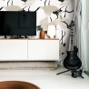 Moderne elegante orientalische Tapete für Wohnzimmer Aironi Bianchi Verkauf